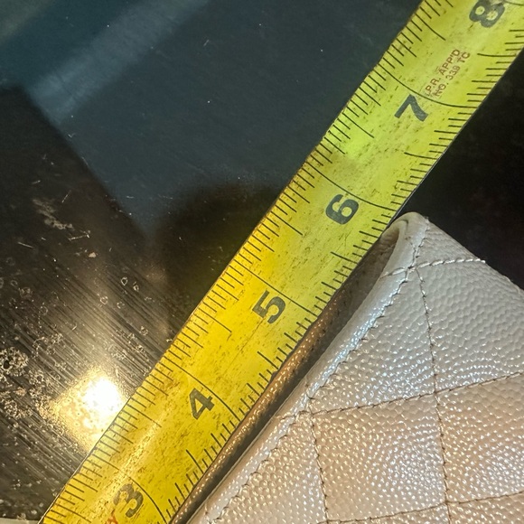 Yves Saint Laurent Tan Quilted Clutch - Picture 10 of 13